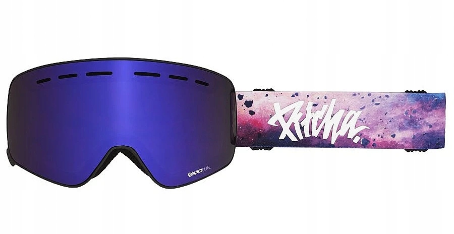 gogle Pitcha XC3 Cosmo/Purple Mirrored
