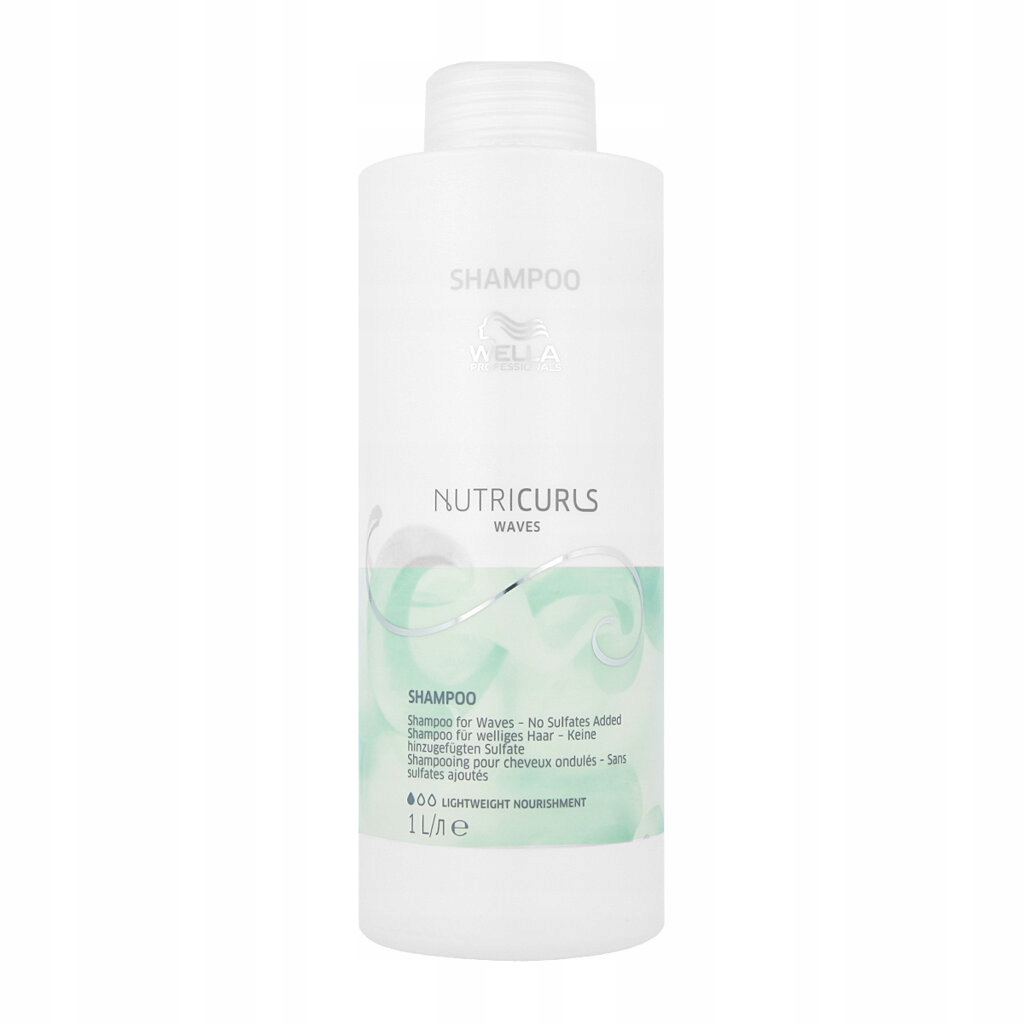 Wella Nutricurls Waves Shampoo for Waves 1000 ml