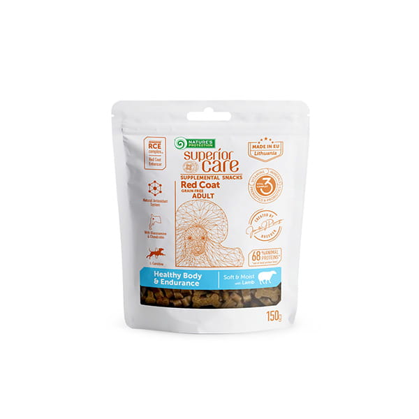 Nature's Protection Sc Healthy Endurance Lamb 150g Pamlsky pro psy s jehněčím masem