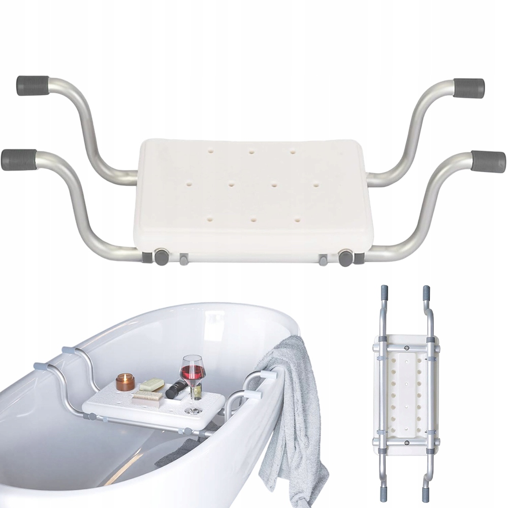 Krzesło Do Wanny Regulowane 72-82CM Wysoka Wytrzymałość 136KG