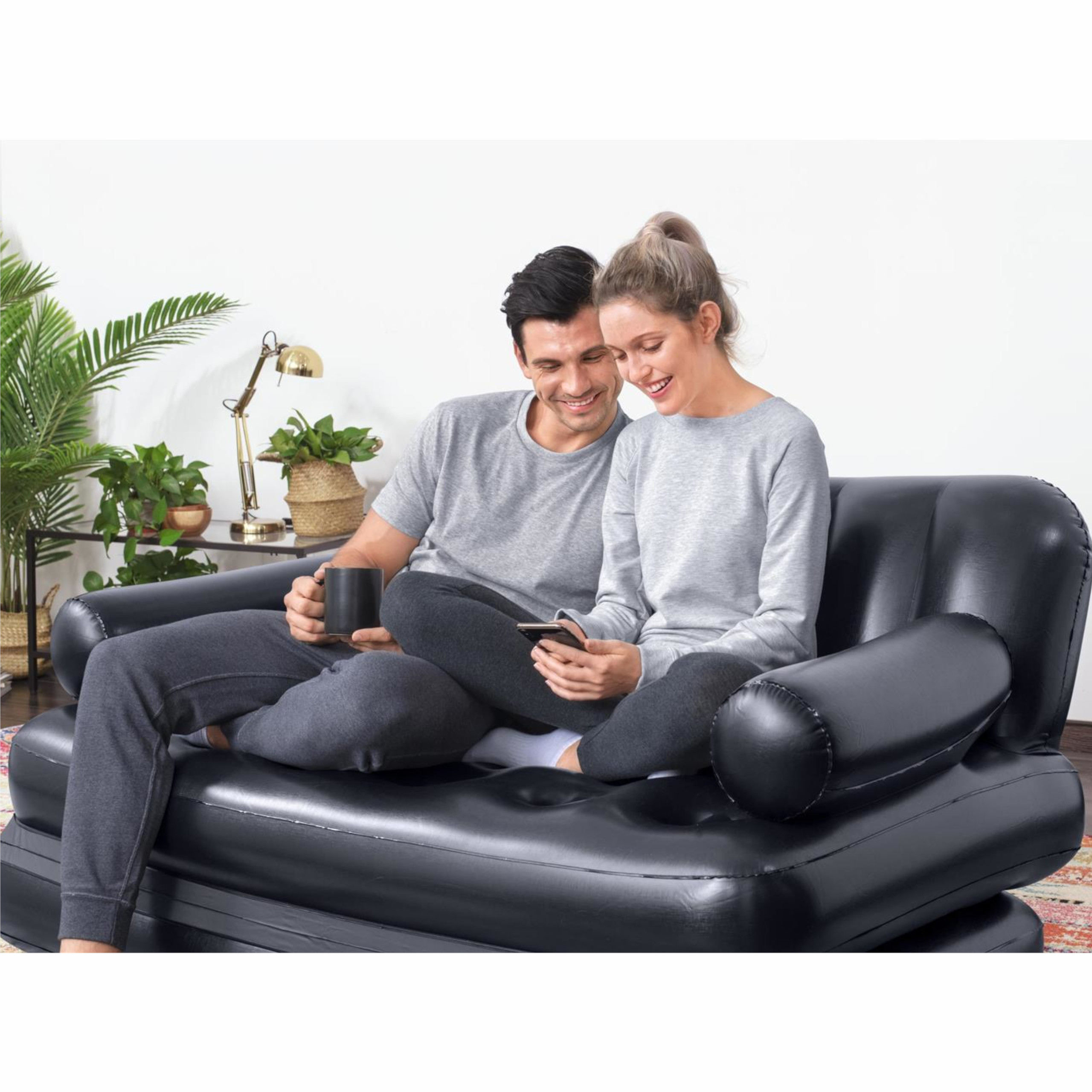 Materac dmuchany Sofa dwuosobowa rozkładana 5w1 Bestway 75054 Typ dwuosobowy