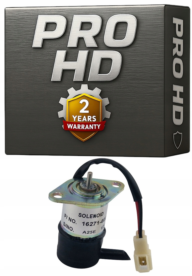 Elektroventil Kubota 12V D1105 D902 D722 BX2200 BX23 R310B K008 RTV900