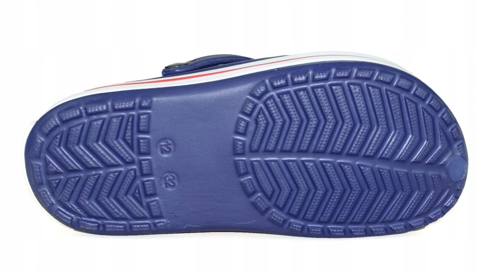 KLAPKI OGRODOWE BASENOWE PIANKOWE DZIECIĘCE LACZKI KROKODYLKI CHŁOPIĘCE Odcień granatowy