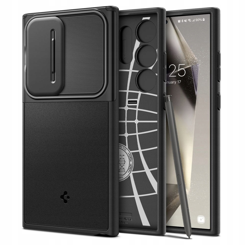 Spigen etui Optik Armor do Samsung Galaxy S26 Ultra czarne