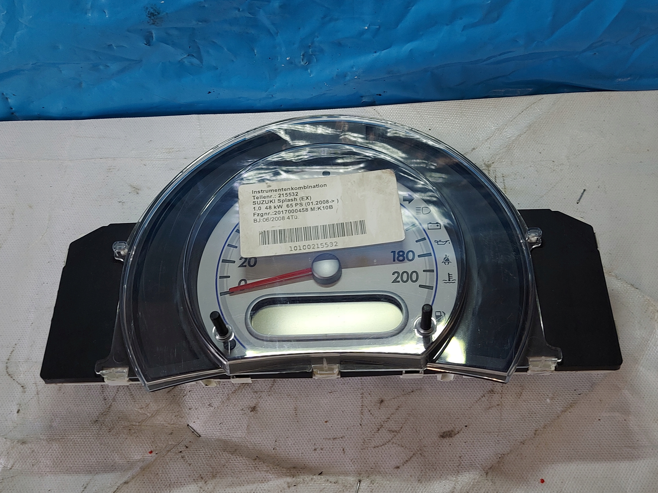dials clock SUZUKI SPLASH 1.0 B 34100-51KO