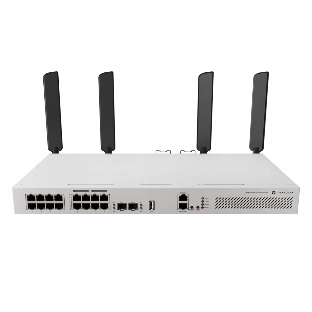 MikroTik Cloud Router Switch CRS418-8P-8G-2S+5axQ2axQ-RM