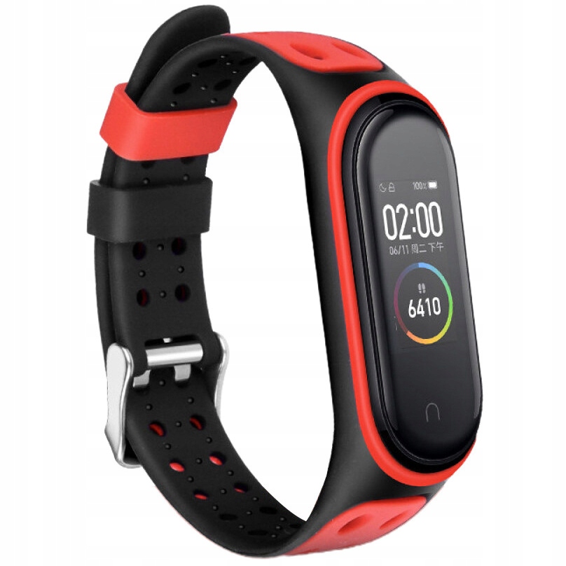 

Xiaomi BAND5 BAND6 opaska zamienna Miękka 2xklamra