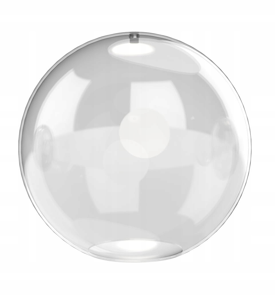 Krásne tienidlo Nowodvorski Cameleon Sphere 25 cm E27 bezfarebné závesné