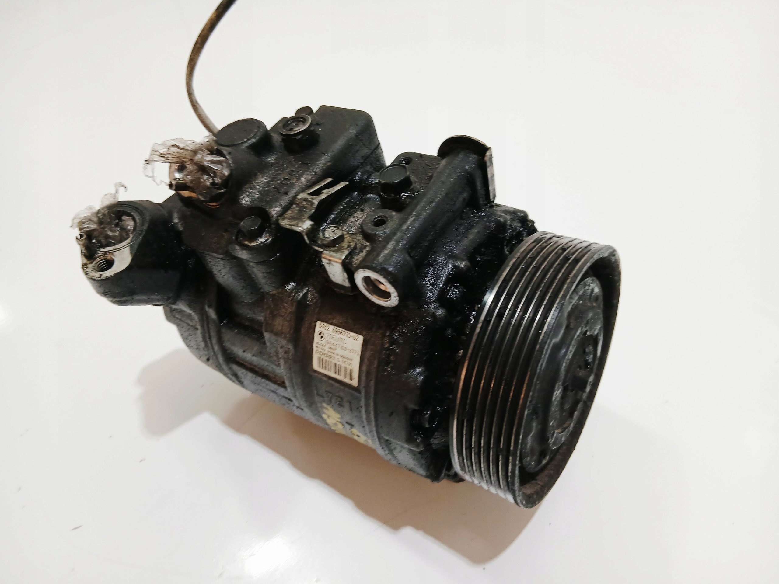 compressor; compressor of the air conditioning BMW E60 E61 N52B25A 6956715 (0000601)