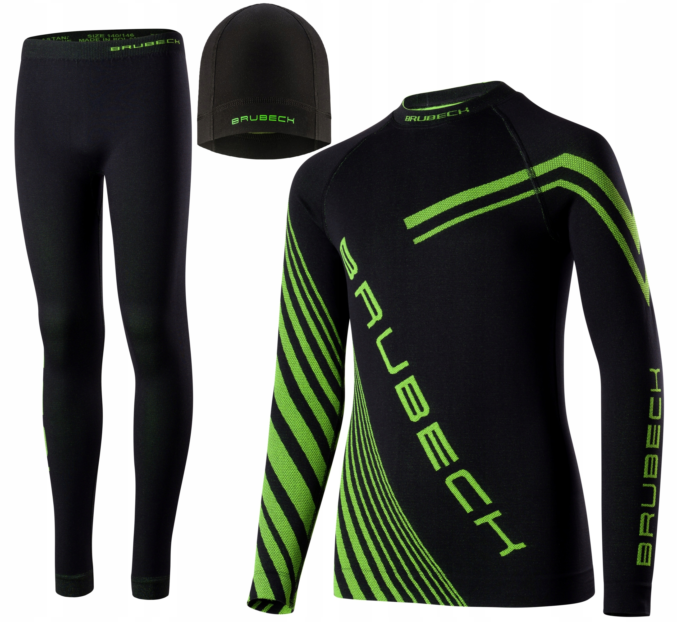 Brubeck Dziecięca Bielizna Termoaktywna Junior Komplet Piłkarski 152/158