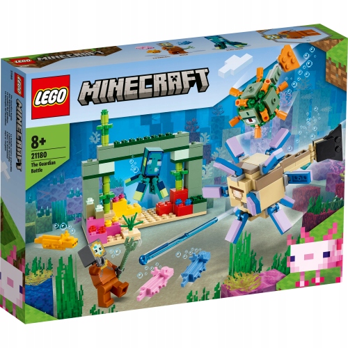 LEGO MINECRAFT 21180 - WALKA ZE STRAŻNIKAMI
