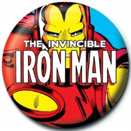 

Mała przypinka markowa Marvel Iron Man