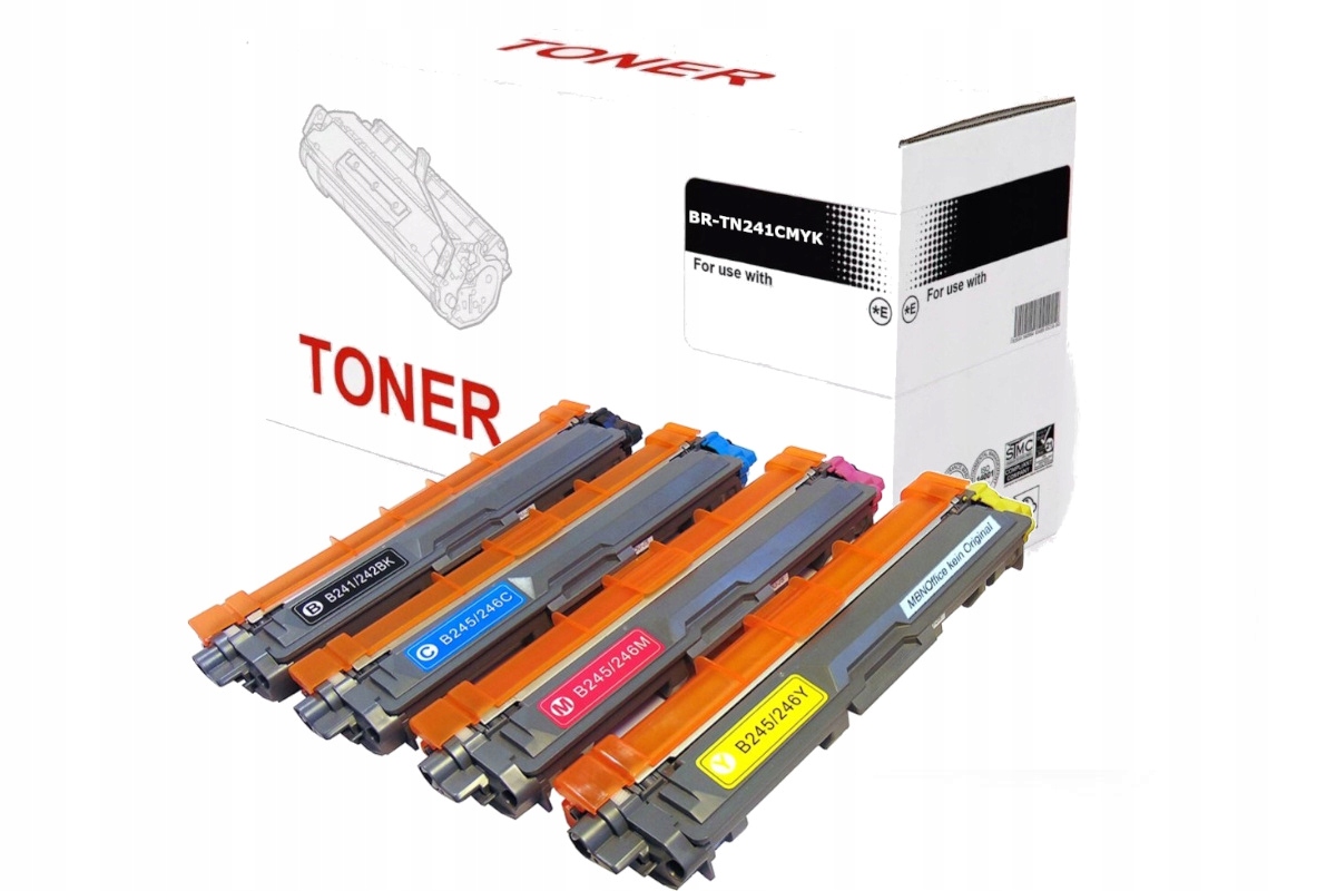 

4x Toner do Brother DCP-9015CDW DCP-9020CDW TN241