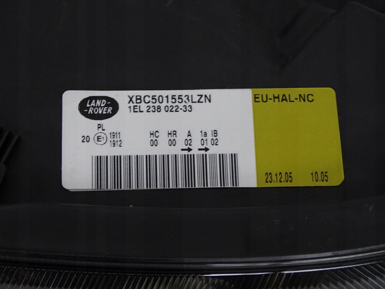 ORYGINALNE lampy reflektory RANGE ROVER SPORT 2009 Producent części Land Rover OE