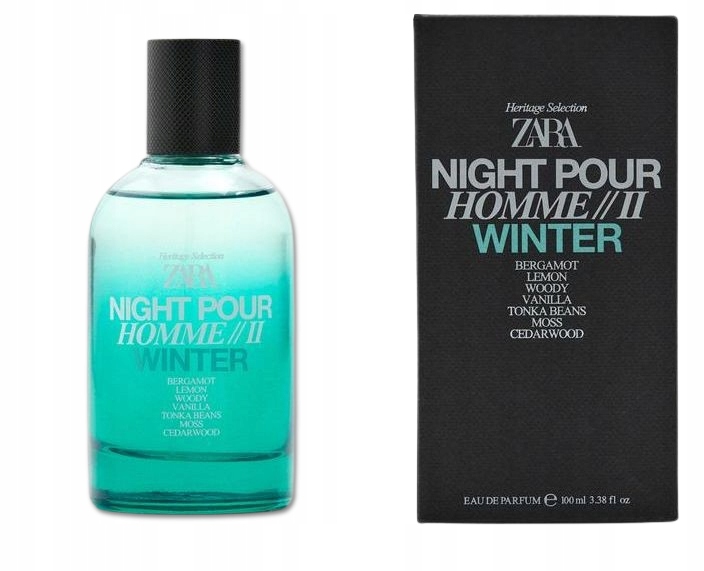 a697 Perfumy męskie Zara Night Pour Homme II Winter Edp