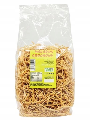 Pro Natura Těstoviny s hrachem nudličky 400 g Pro Natura