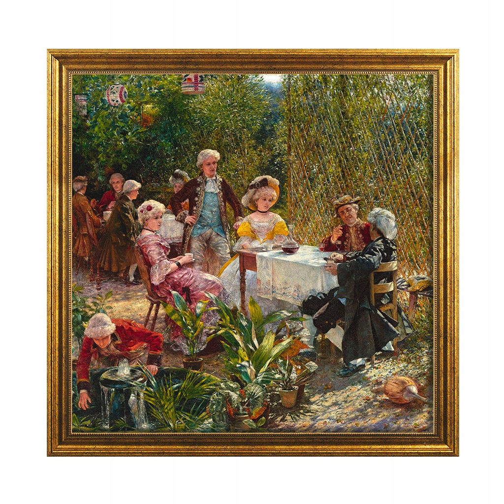 

W altanie A. Gierymski 70x70 złote arcydzieła