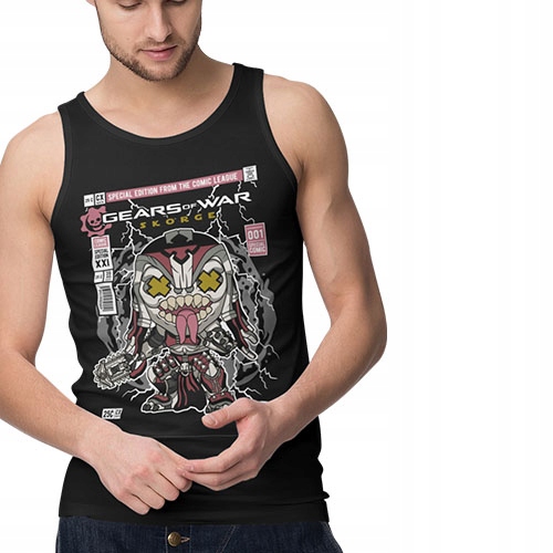 TANK TOP FILMOWE GEARS OF WAR SKORGE
