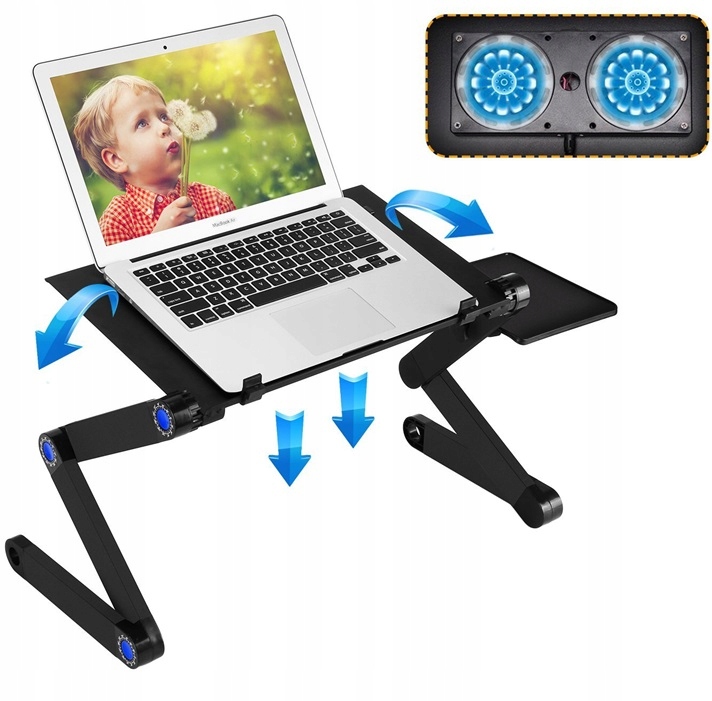 PRZENOŚNY SKŁADANY STOLIK PODSTAWKA NA POD LAPTOP