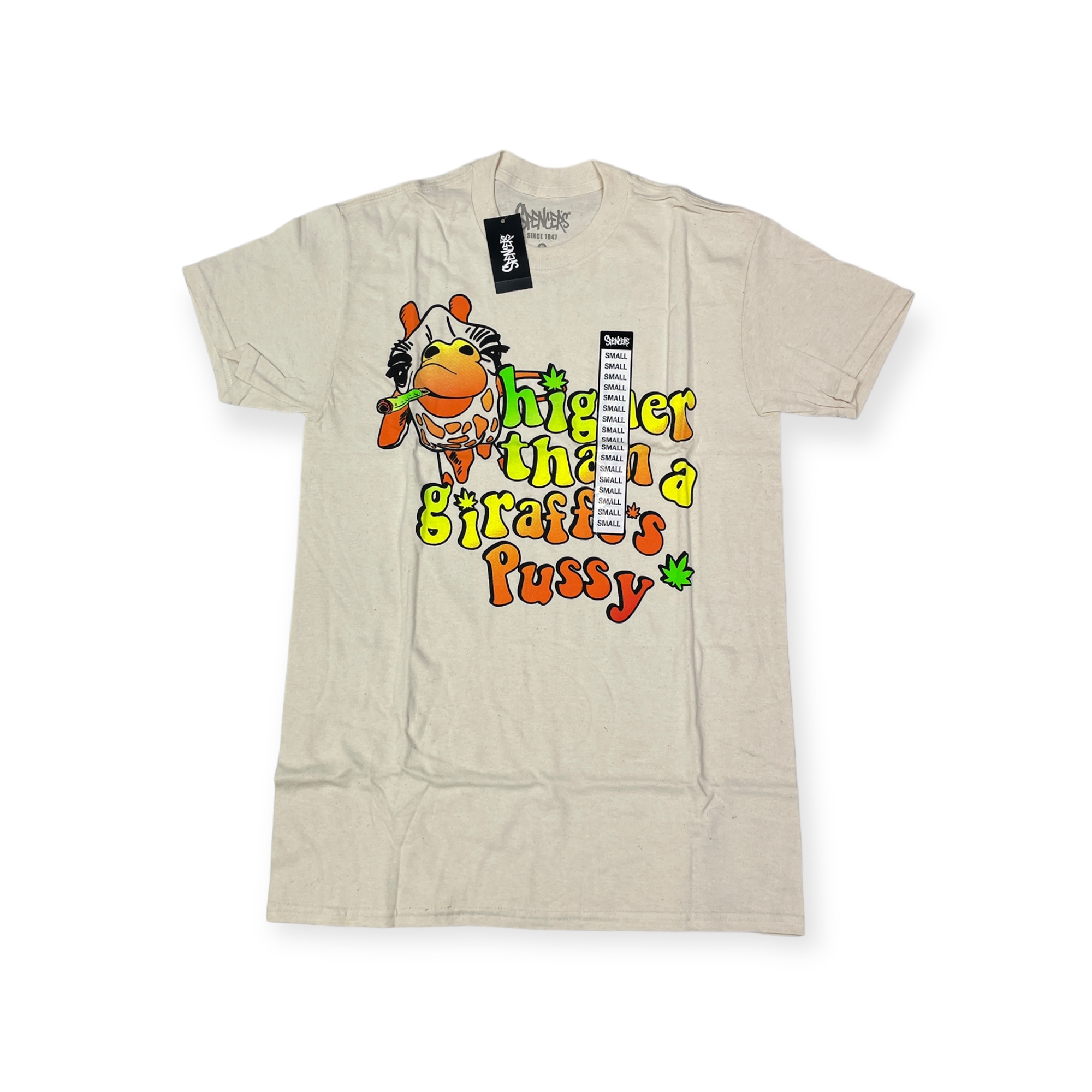 Tričko Pánské tričko Spencer's s potiskem nápisů L