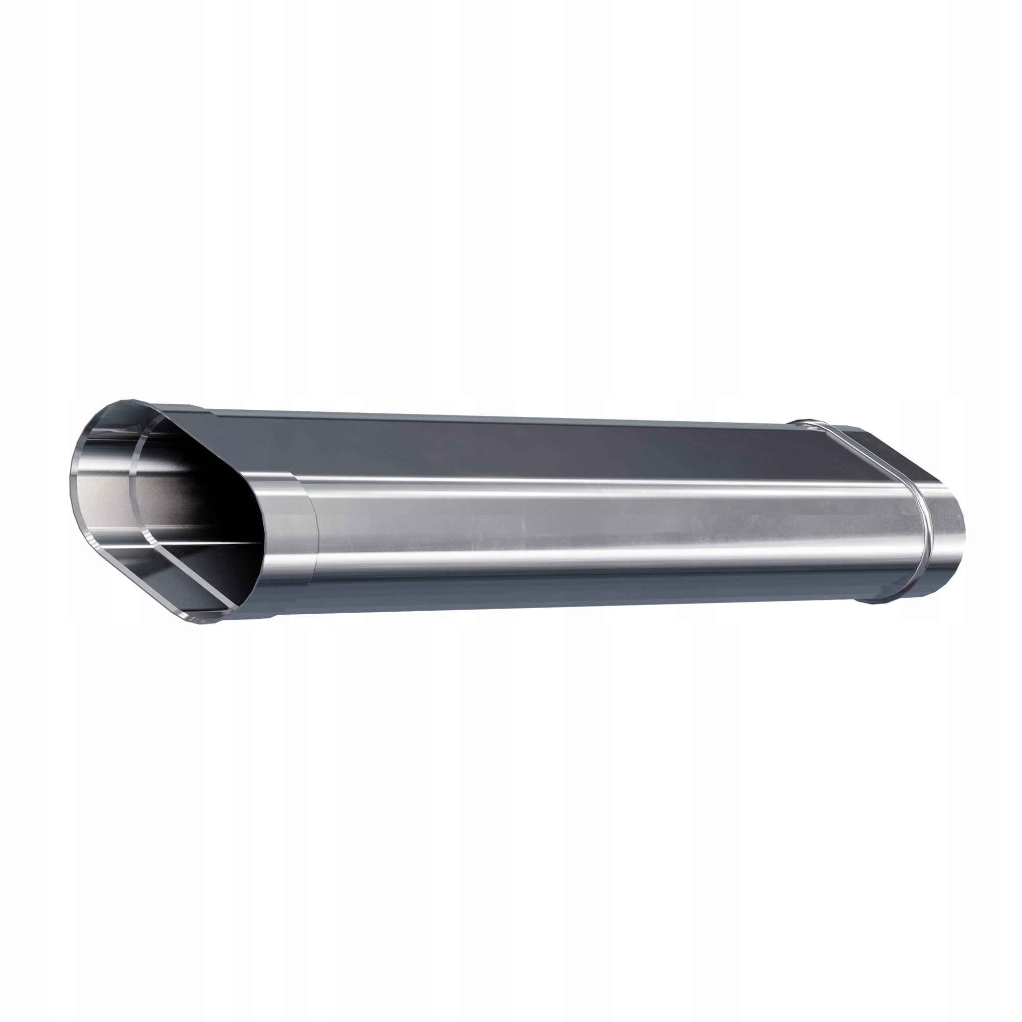 Ko Trubka komínová trubka oválná 120 x 225 mm gr 1,0 mm 1 m komínová vložka