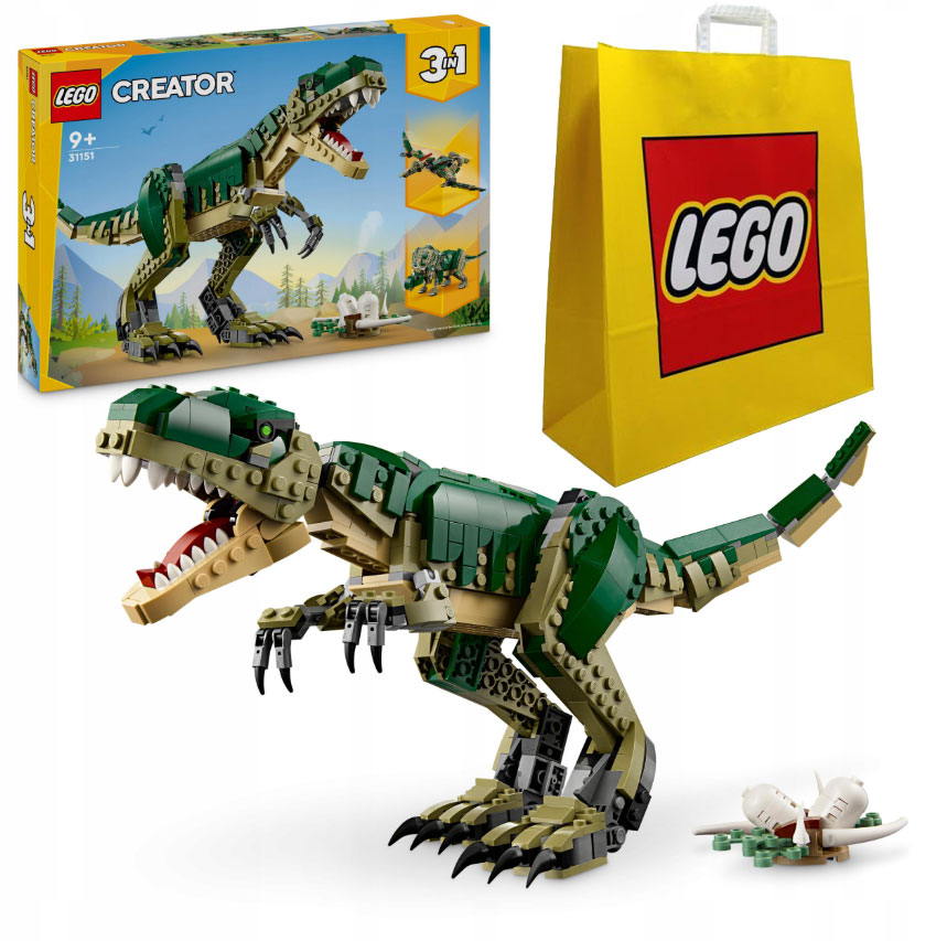 Lego Creator Tyranosaurus 31151 lego taška