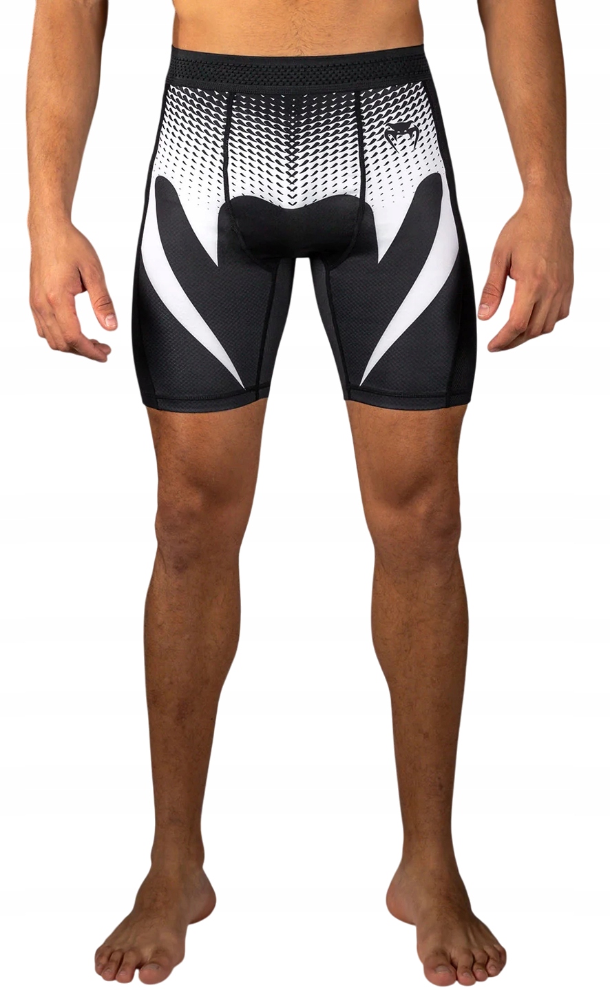 Venum Vale Tudo Shorts Kraťasy kraťasy No Gi Black/White S