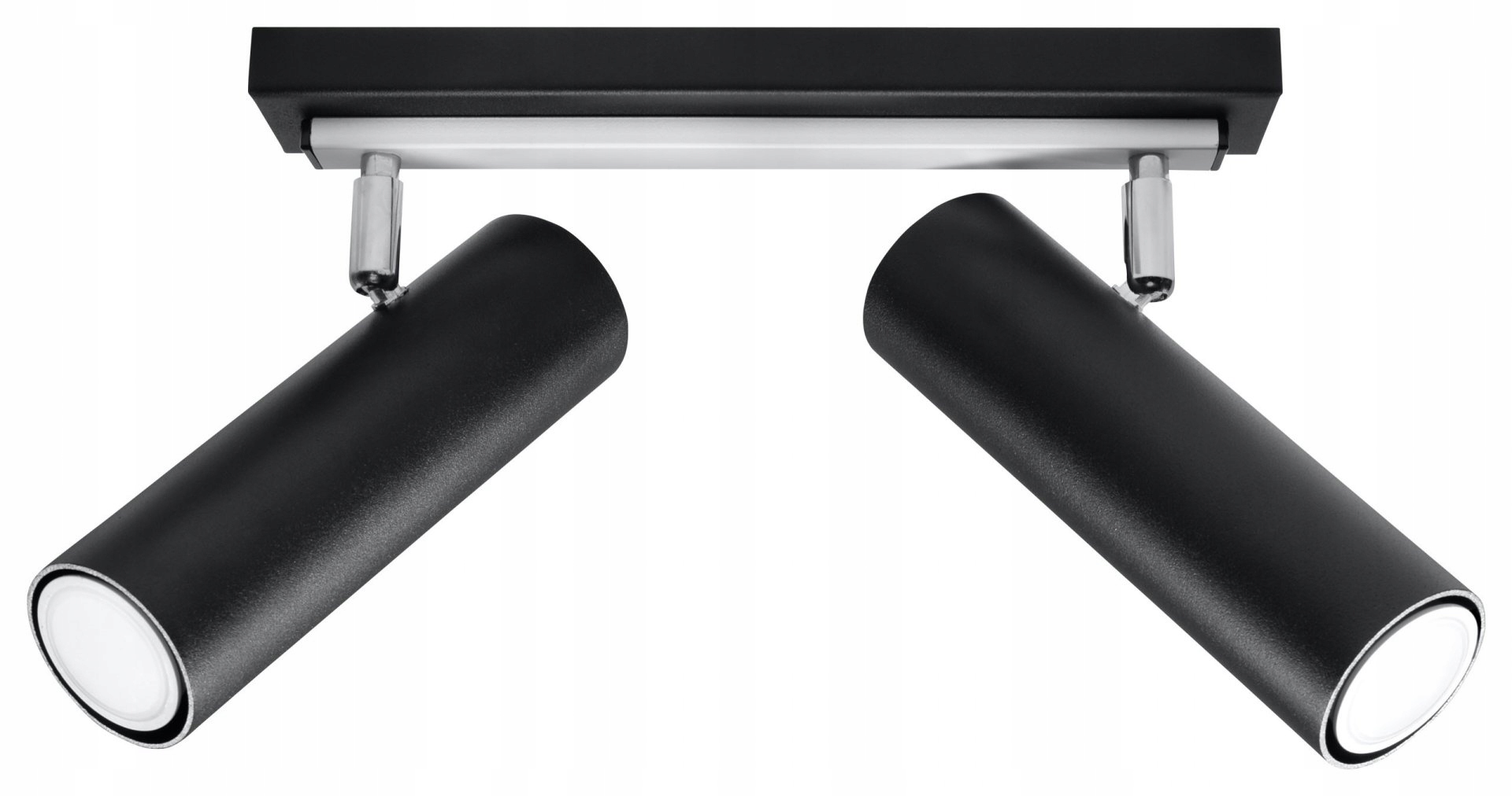 Reflektorová lampa Direzione 2 černá Sollux