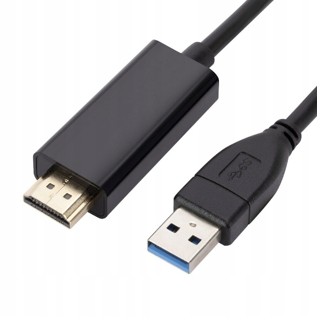 Przewód Usb na Hdmi konwerter kabel