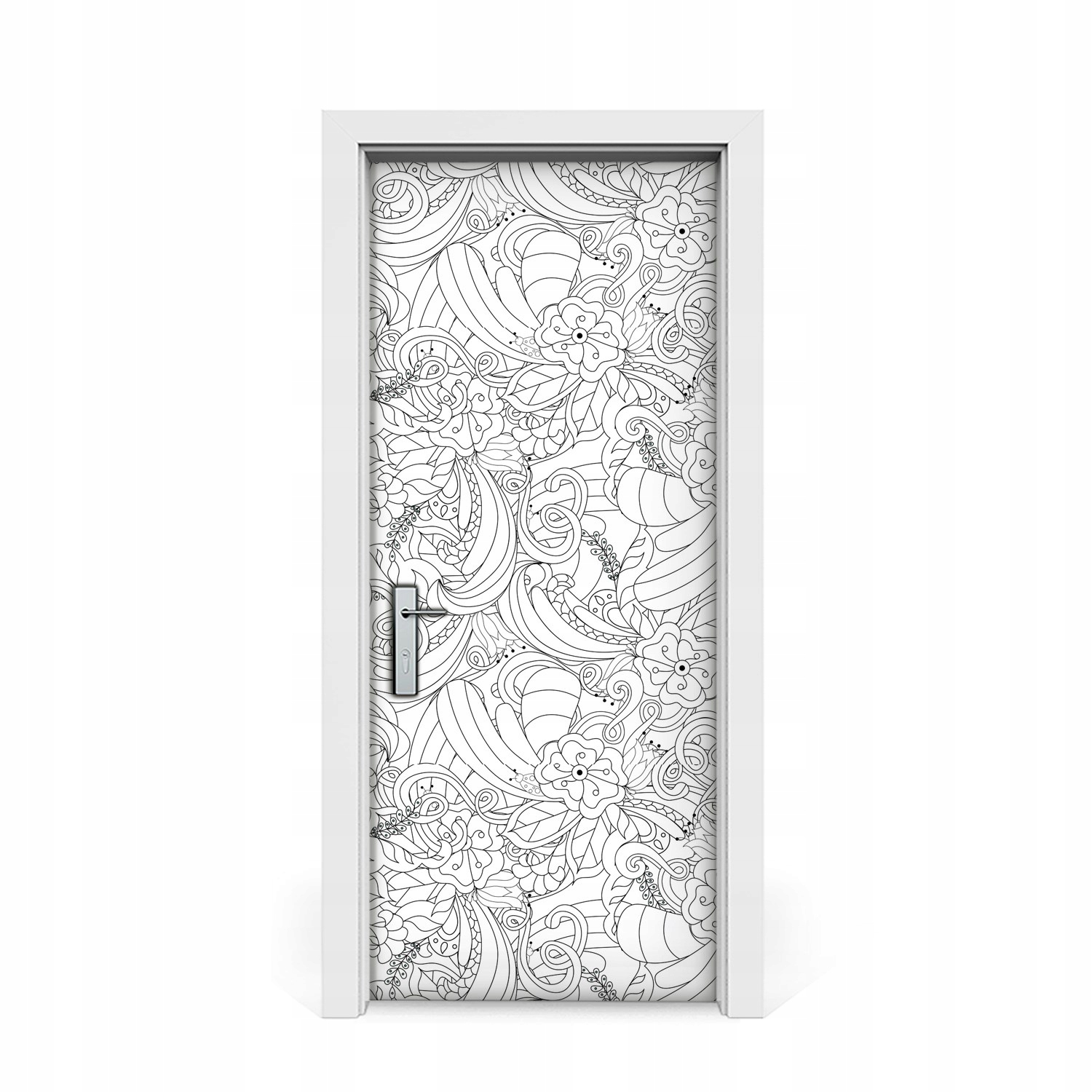 

Fototapeta naklejka drzwi Doodle wzór 85x205