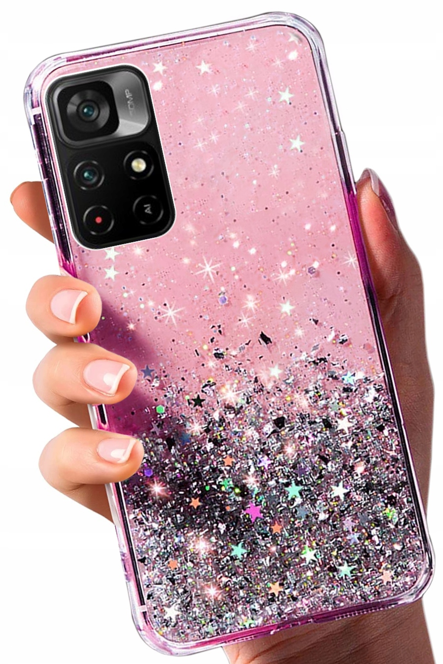 

Etui Shine Case Brokat Szkło Do Poco M4 Pro 5G