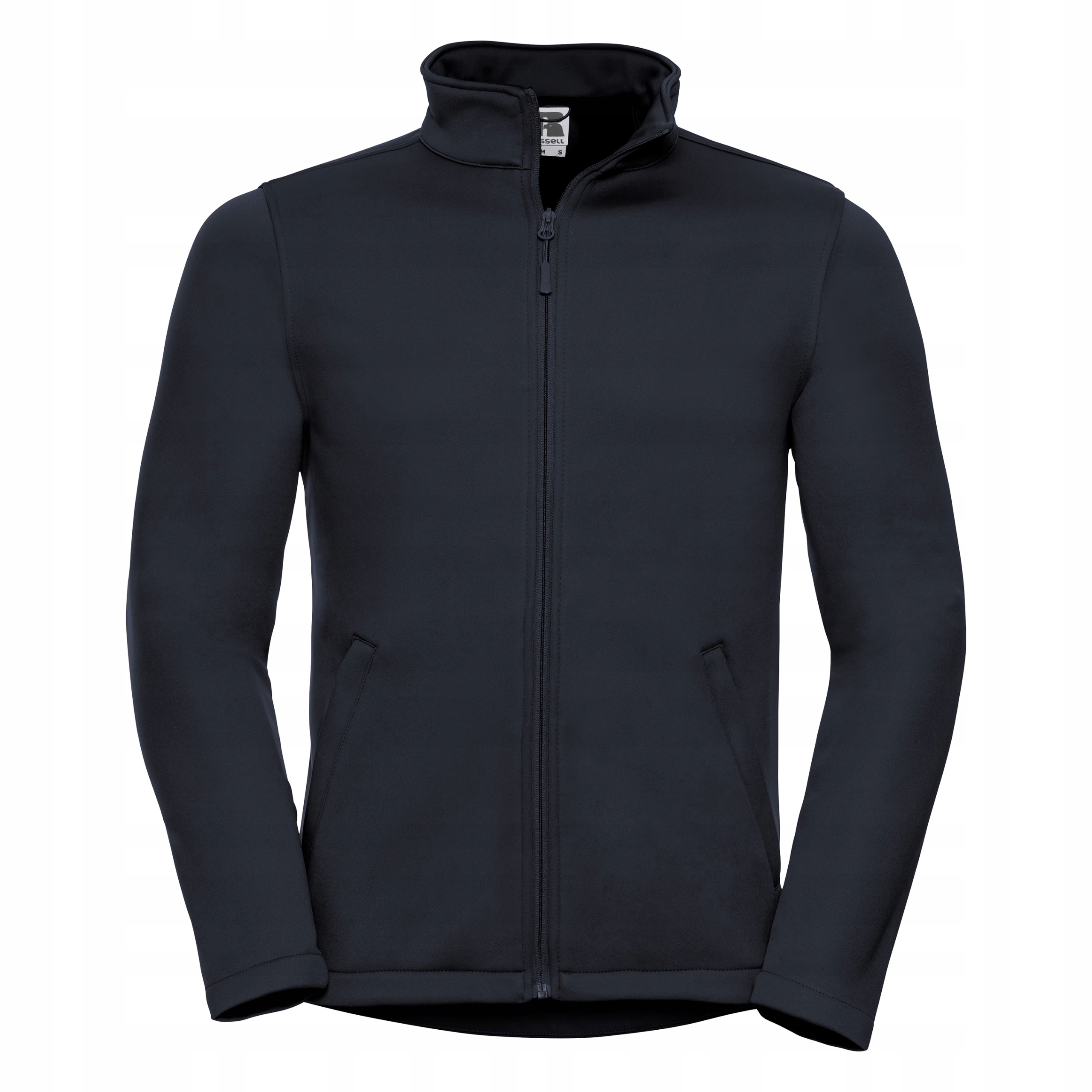 Pánská mikina přes hlavu bez kapuce Softshell Francouzský Modrý vel. S