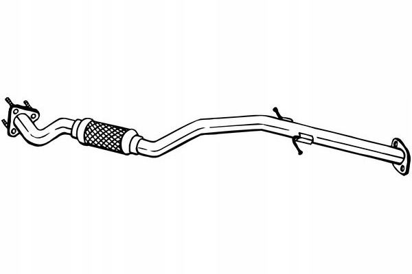 RURA WYDECHOWA PRZÓD DŁ.:1400MM OPEL INSIGNIA A INSIGNIA A COUNTRY Producent części Bosal