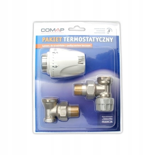 Pakiet termostatyczny Comap kątowy