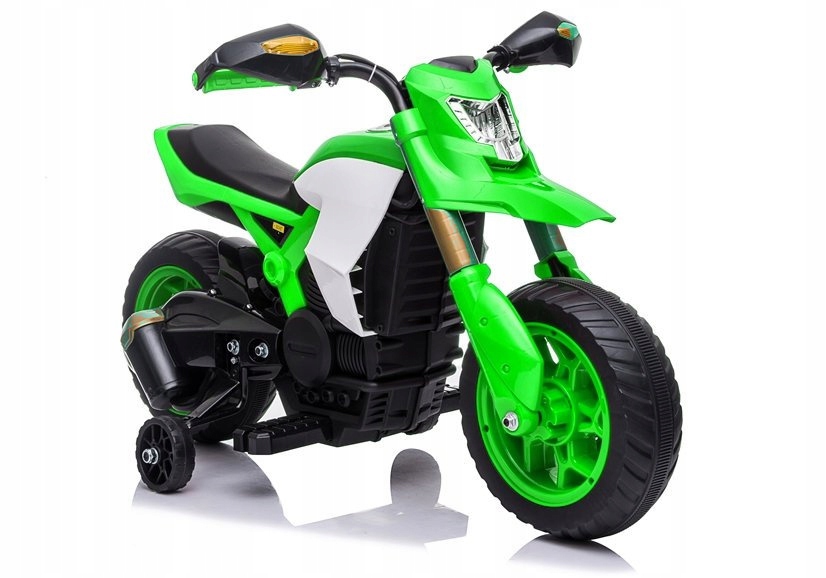 Motor Motorek Cross Na Akumultor Dla Dzieci Kółka Boczne