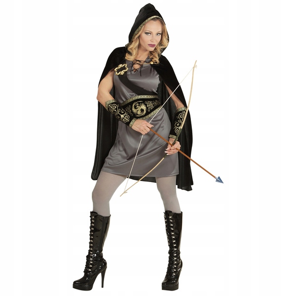 Kostým Lukostřelkyně Bojovnice Lukostřelec Fantasy S