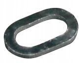 Pierścień Łącznikowy Owalny 6.0mm Czarny 25szt Mikado