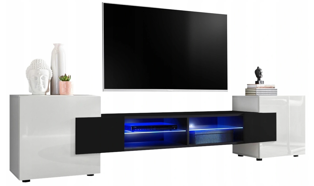 Szafka Stolik RTV Led Komoda Nowoczesna