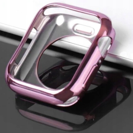 

Apple Watch 1/2/3/4 PlasticCase 42mm różowa