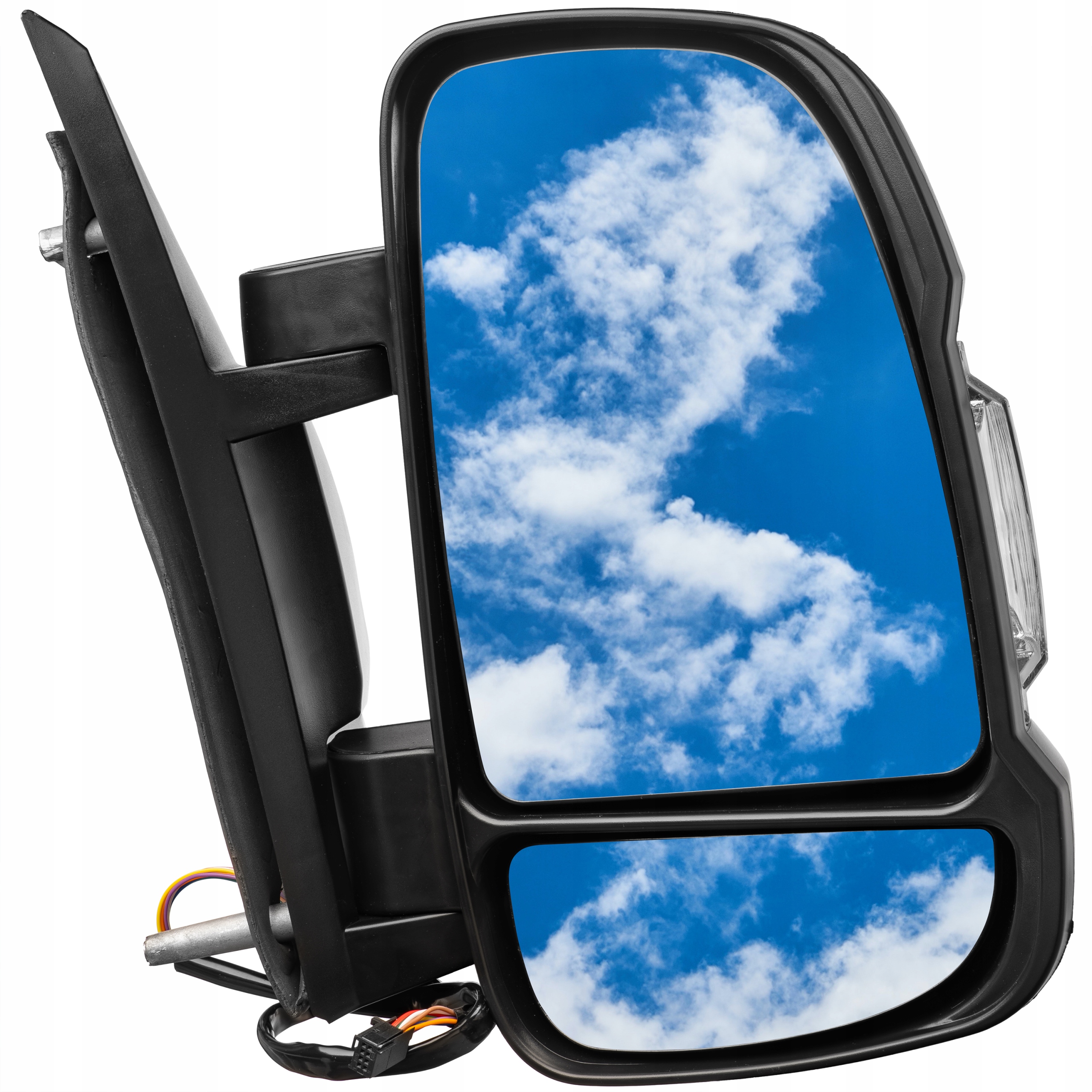 Pravé Zrcátko Pro Fiat Ducato Boxer Jumper Elektrické 8 Pinů 2006-2024