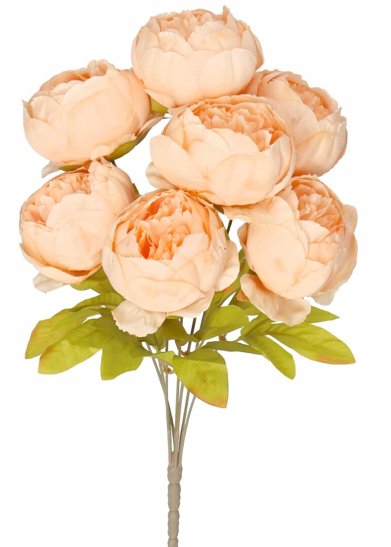 SZTUCZNE KWIATY ROŚLINY PEONIA PIWONIA DUŻE KWIATY Wysokość maksymalna 44 cm