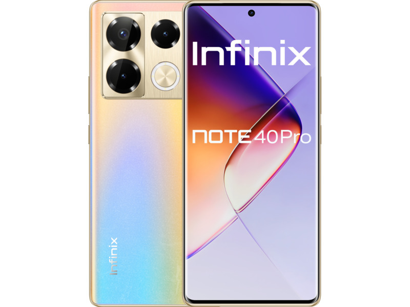 Smartfon Infinix Note 40 Pro 12/256 6.78" 120Hz Złoty