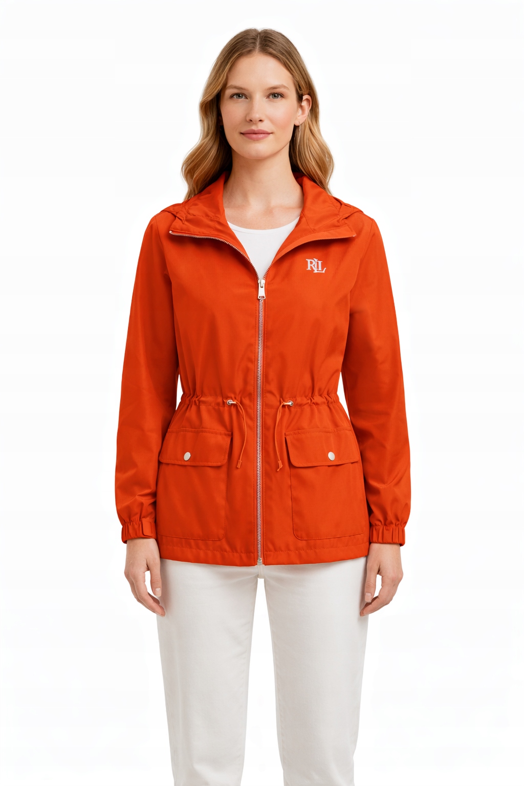 Lauren Ralph Lauren Oranžová Parka Bunda S Kapucí S I4C