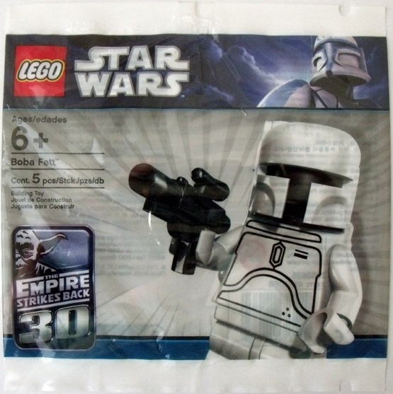 Minifigurka Lego Star Wars 4597068 Boba Fett Biały White sw0275