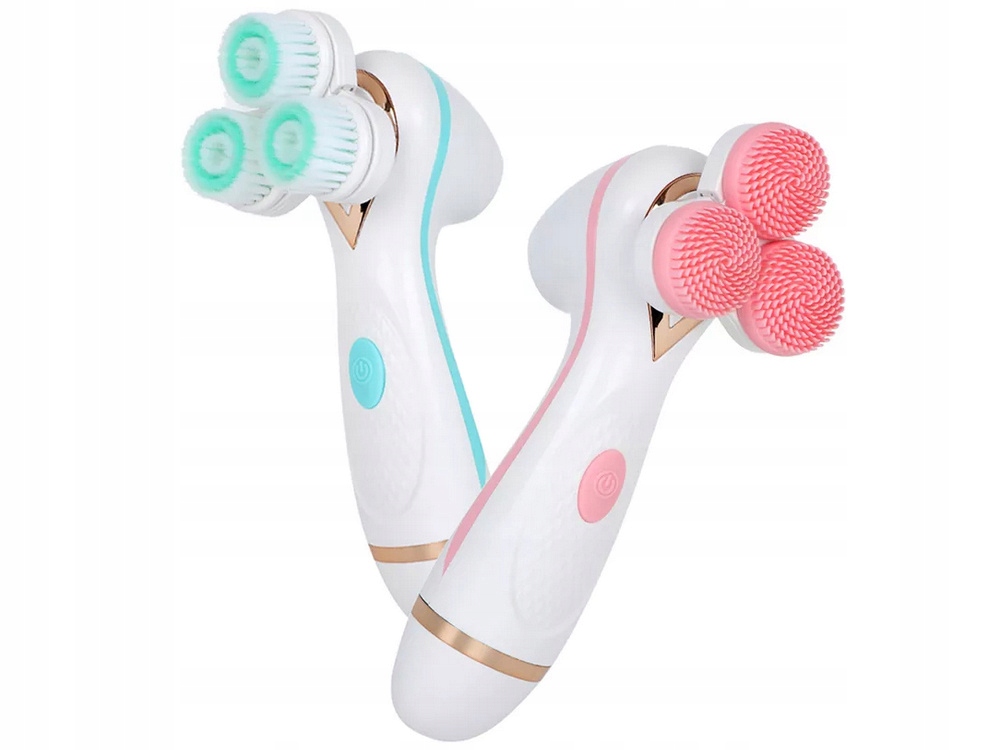 Szczotka do mycia twarzy masażer elektryczny 3w1 Model AE-878