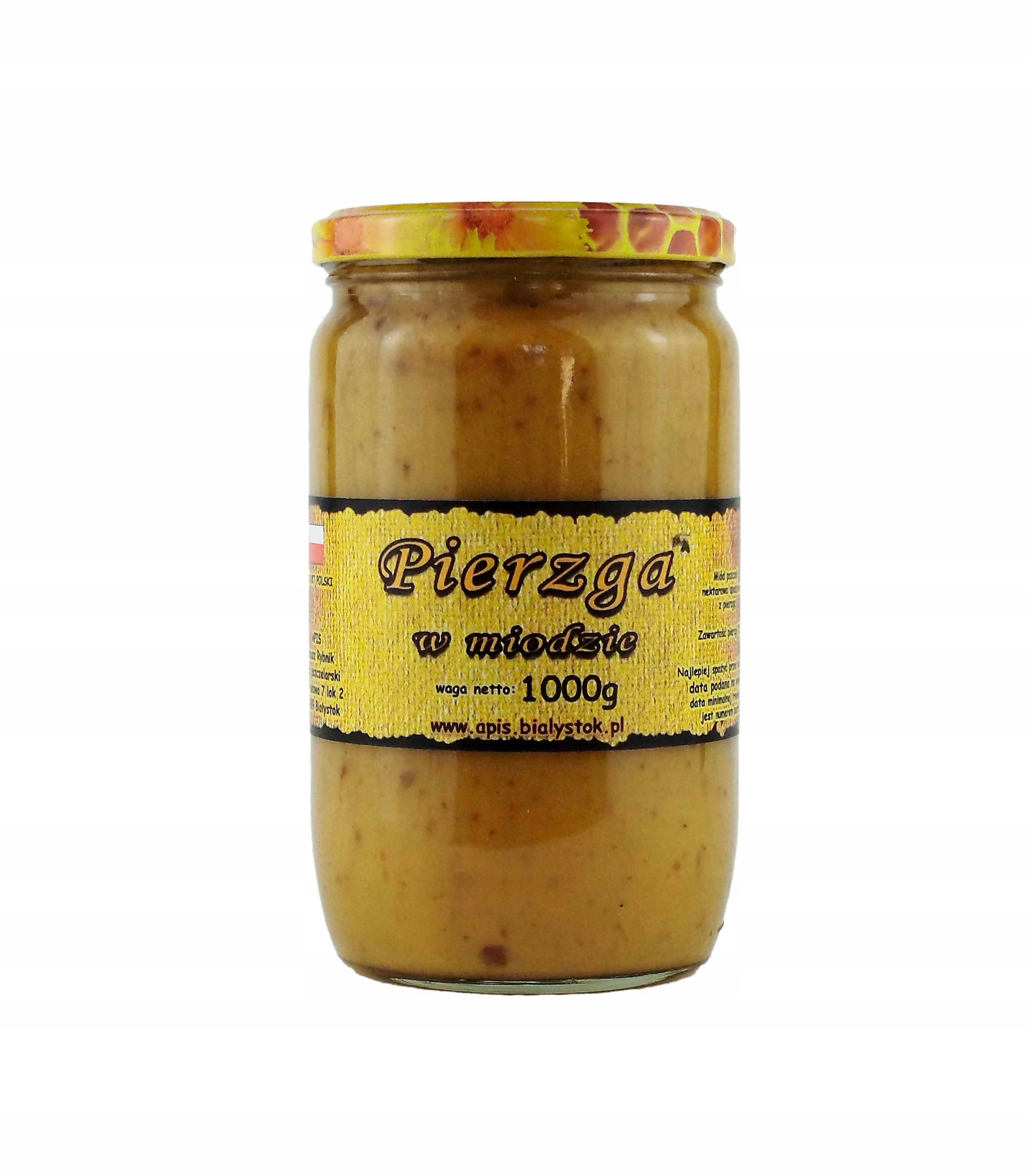 Levně Perga medovicový med Imunita chřipka 1000 g Podlaska Pasieka