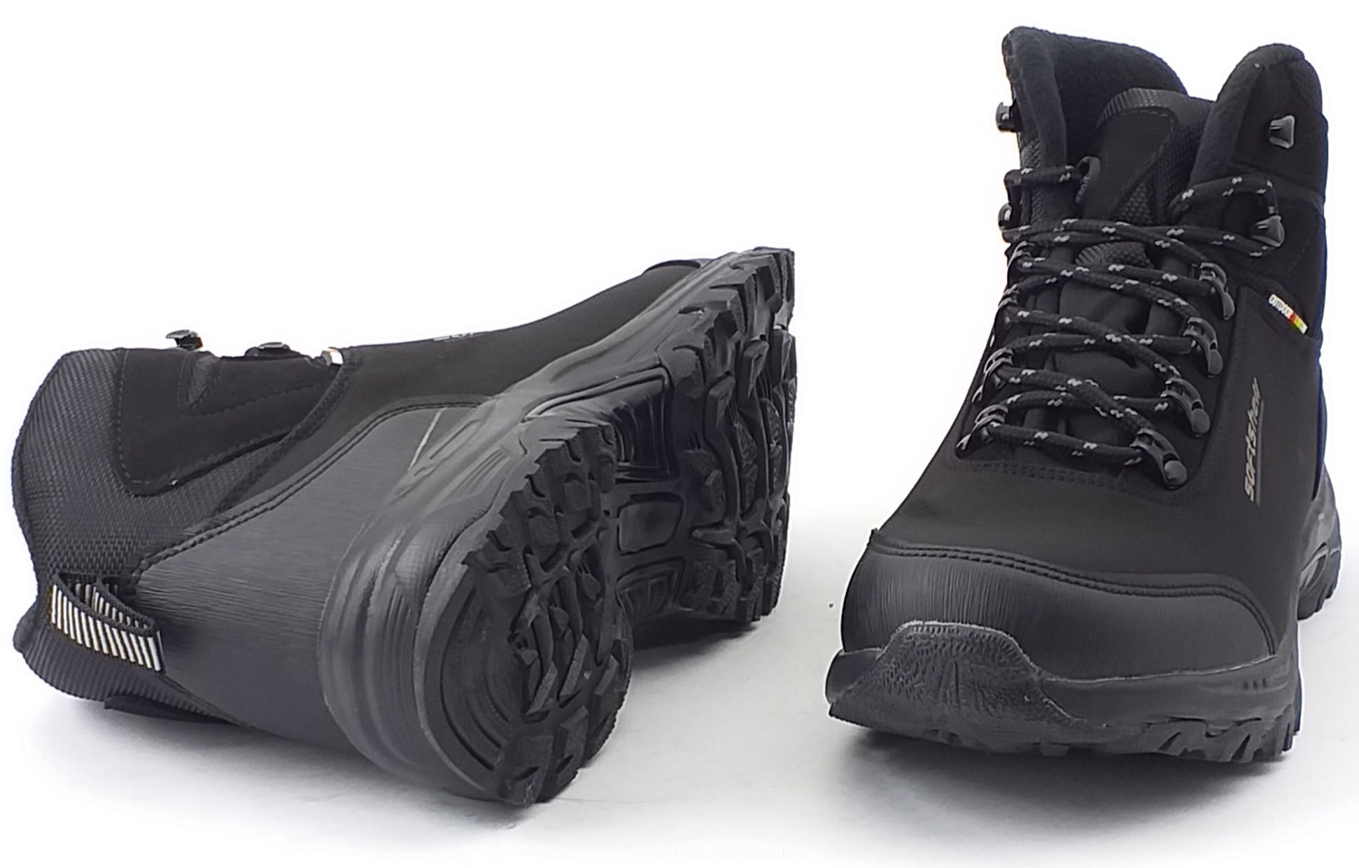 AMERICAN SOFTSHELL BUTY GÓRY TRAPERY ŚNIEGOWCE 39 Kolor czarny