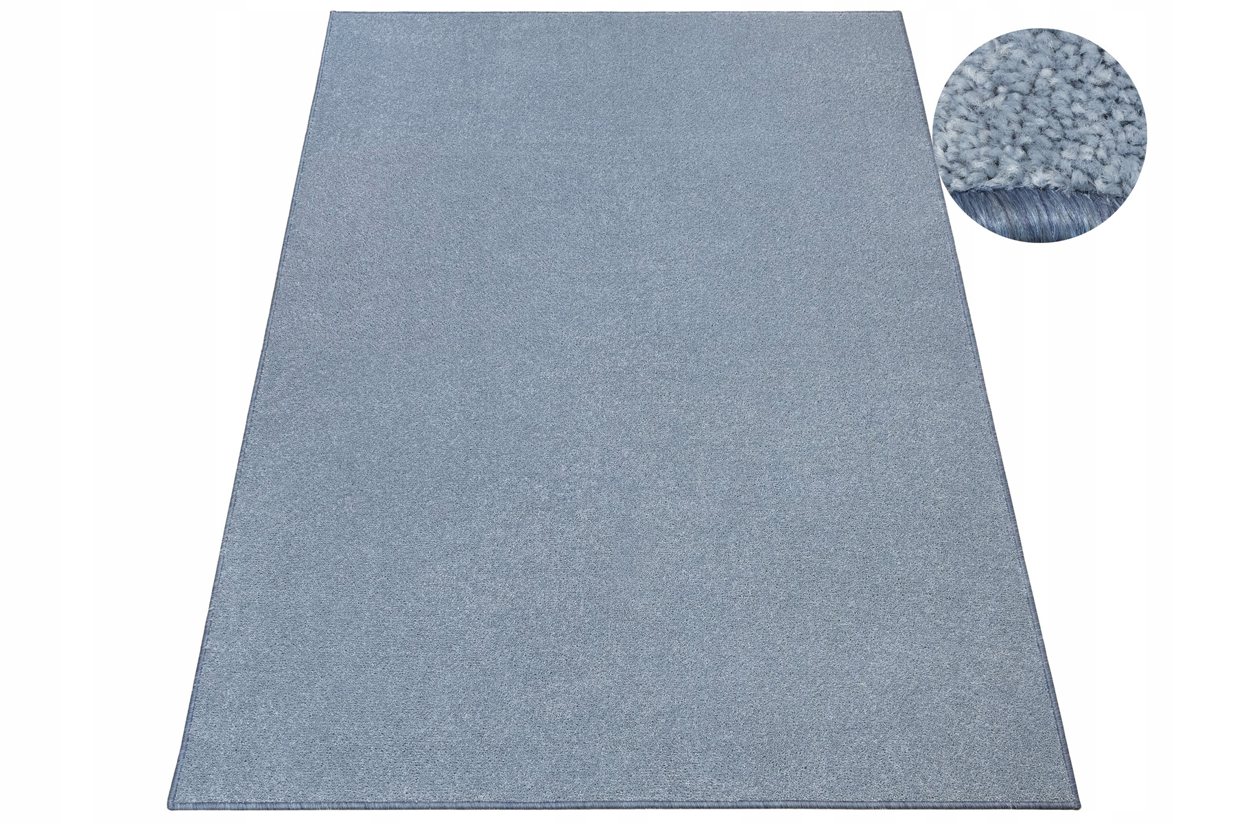 Dywan Niebieski Do Sypialni Lśniący Gęsty Na Filcu Modny Galaxy 200x300 cm