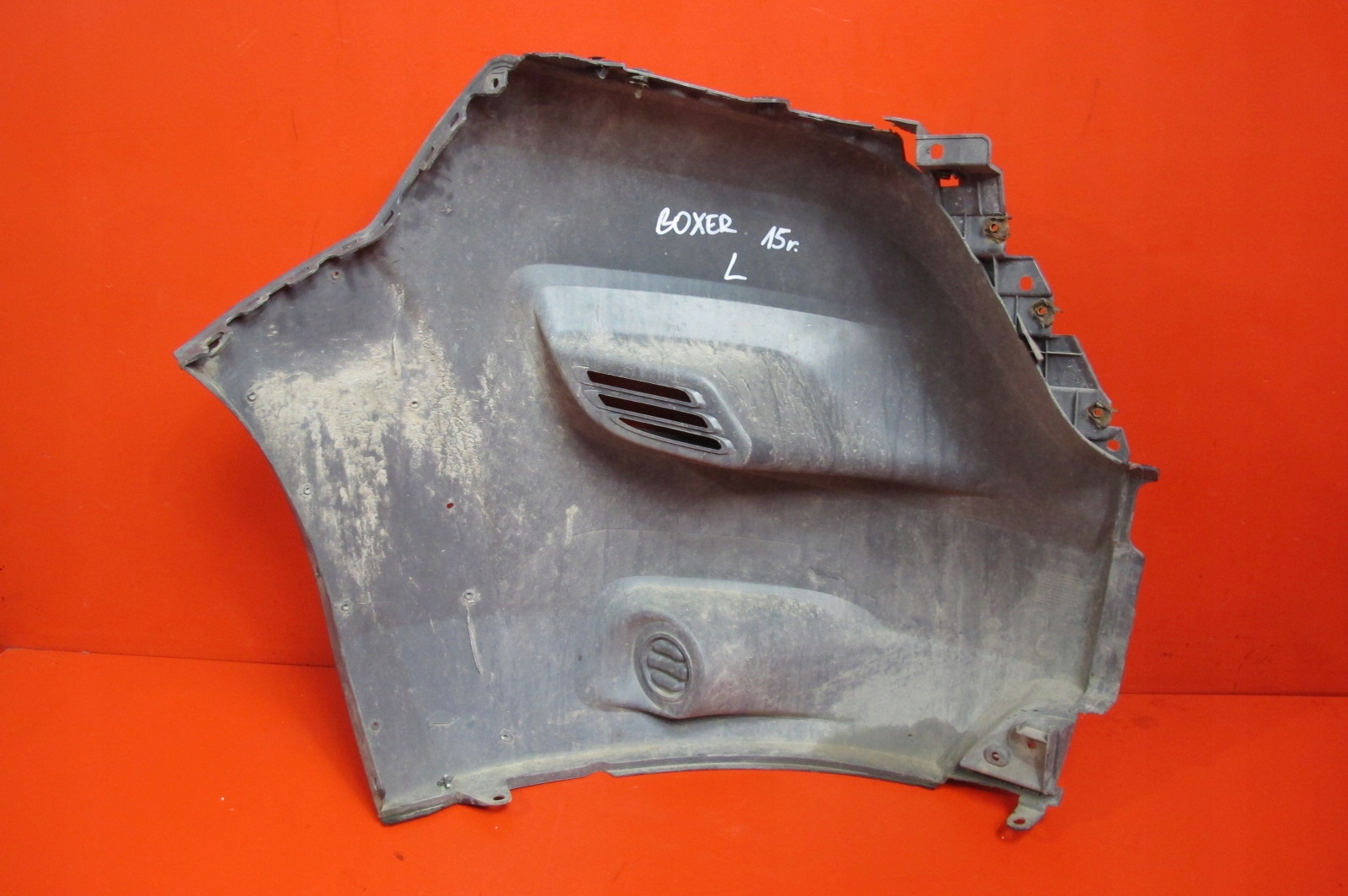 BOXER 3 III LIFT MAX 14- JUMPER DUCATO corner of a bumper left front front