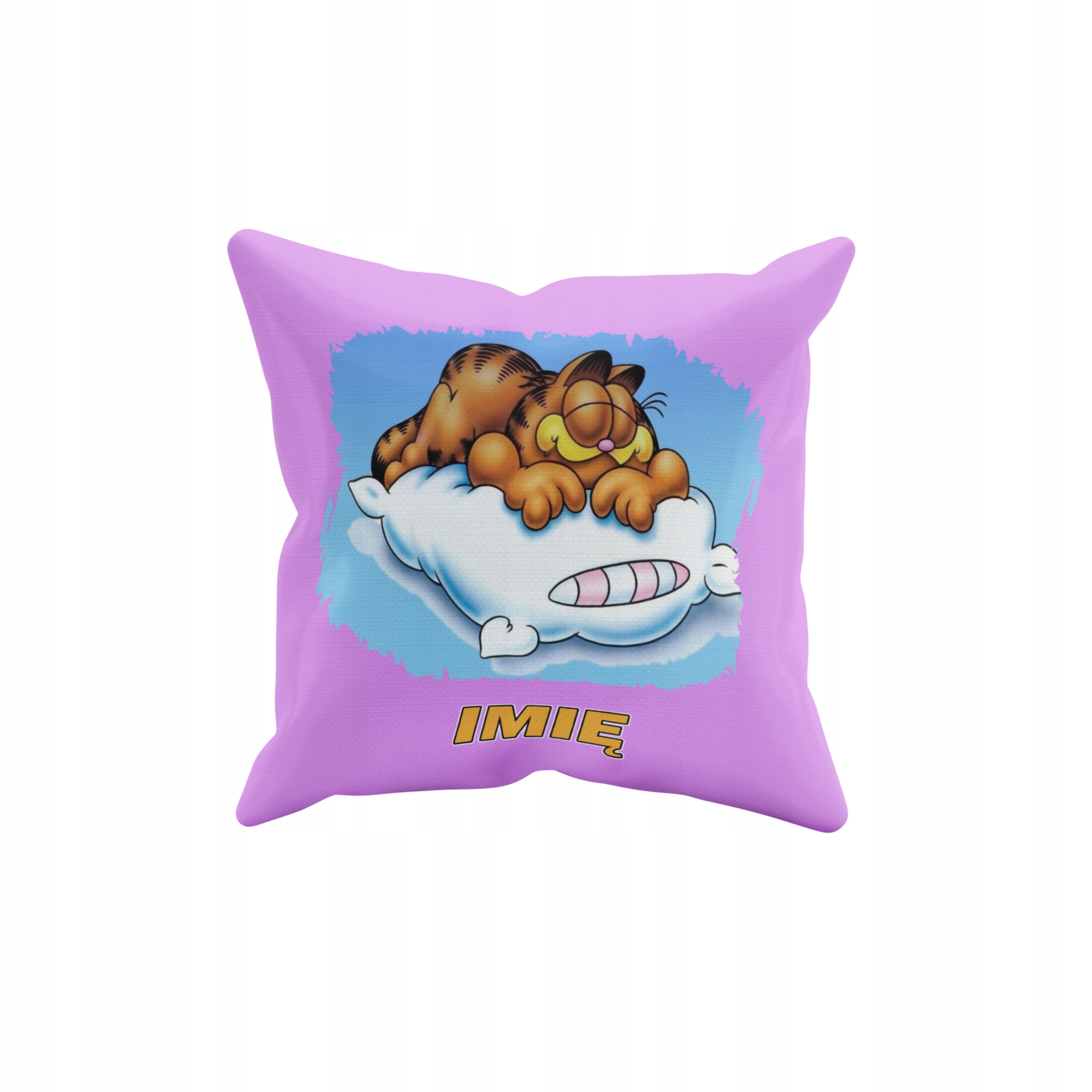 POSZEWKA NA PODUSZKĘ JAŚKA DO PRZEDSZKOLA GARFIELD + IMIĘ GRATIS Waga produktu z opakowaniem jednostkowym 0.5 kg